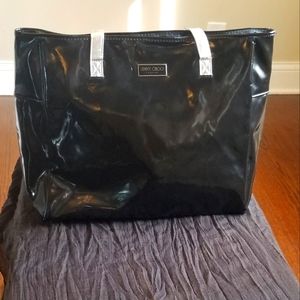 SOLD. Jimmy Choo pleather   Tote. SOLD
